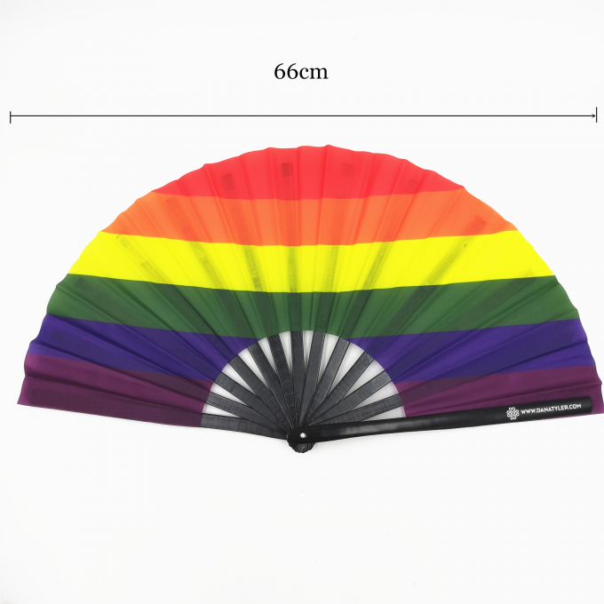 13 İnç Özel logo Clack Katlanır El Yelpazesi Büyük Katlanır Bambu El Yelpazesi Düğün ve Dans İçin Boş Tıklama Süblimasyon Yelpazesi 3
