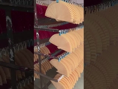 Çift taraflı özel Bambu akordiyon fanları