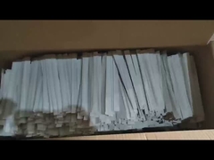 Tam kağıt kaplı paketli kahve karıştırıcı