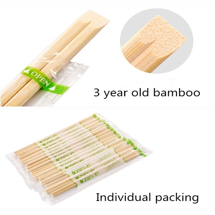 Grade A AB Disposable Hashi Chop Sticks Tensoge Chopsticks Full Paper Bamboo Chopsticks