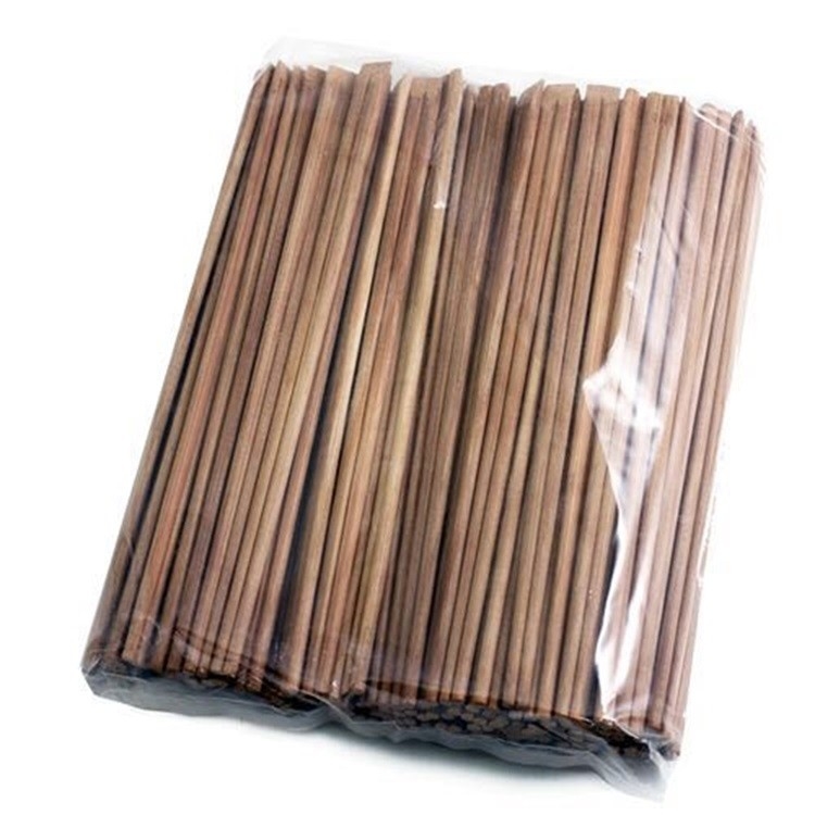 100% Natural Carbonized Tensoge Bamboo Chopsticks Custom Print Japanese Sushi Chopstickis Disposable