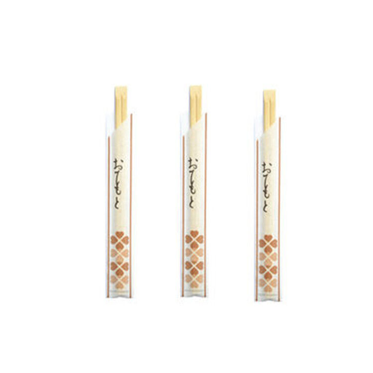 Food-Safe Disposable Bamboo Chopsticks 24 cm Length Made from 100% Natural Moso Bamboo