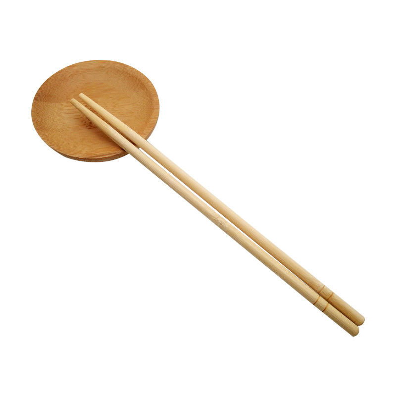 Factory Directly Sell Disposable Round Bamboo Noodle Chopsticks For Restaurant