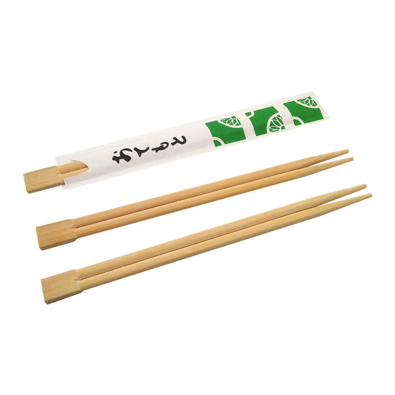 Sterilized Picnic Wooden Chopsticks Disposable , Custom Sleeve Korean Wooden Chopsticks