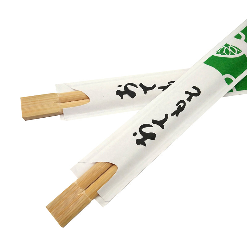 Sterilized Picnic Wooden Chopsticks Disposable , Custom Sleeve Korean Wooden Chopsticks